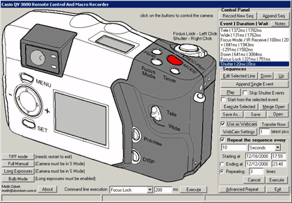 QV3000EX Macro Recorder